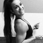 Teen muscle girl Fitness girl Veronika
